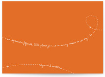 Fly with Us Save the Date Cards