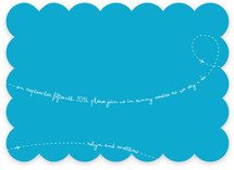 Fly with Us Save the Date Cards