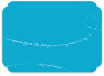 Fly with Us Save the Date Cards