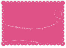 Fly with Us Save the Date Cards