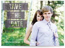 Ink Roll Save the Date Cards