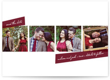 Photobooth Style Save the Date Cards