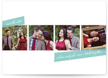 Photobooth Style Save the Date Cards