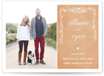 Chalkboard Save the Date Cards