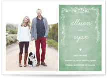Chalkboard Save the Date Cards