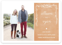 Chalkboard Save the Date Cards