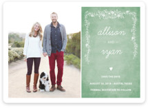 Chalkboard Save the Date Cards