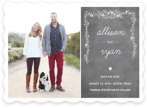 Chalkboard Save the Date Cards