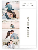 Chic Photo Booth Save the Date Cards