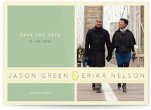 Subtle Chevron Save the Date Cards