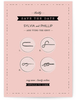 Nostalgic Knot Save the Date Cards