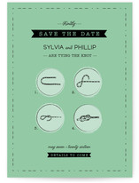 Nostalgic Knot Save the Date Cards