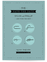 Nostalgic Knot Save the Date Cards