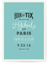 Boarding Call Save the Date Cards