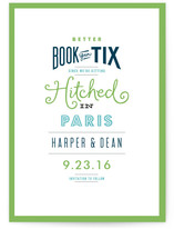 Boarding Call Save the Date Cards