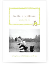 Ruffle and Petal Save the Date Cards