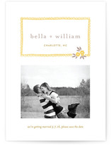 Ruffle and Petal Save the Date Cards