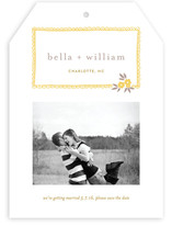 Ruffle and Petal Save the Date Cards