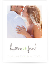 Sweet Script Save the Date Cards
