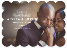Timeless Save the Date Cards