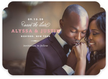 Timeless Save the Date Cards