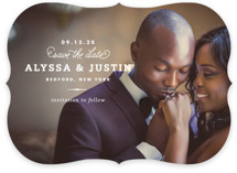 Timeless Save the Date Cards