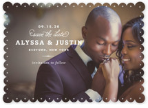 Timeless Save the Date Cards