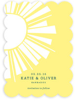 Sunshine Save the Date Cards