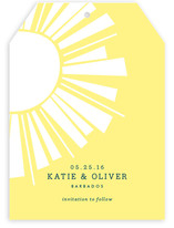 Sunshine Save the Date Cards