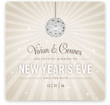 New Year Sparkle Save the Date Cards