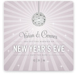 New Year Sparkle Save the Date Cards