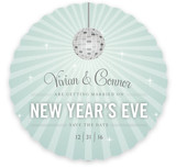 New Year Sparkle Save the Date Cards