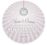 New Year Sparkle Save the Date Cards
