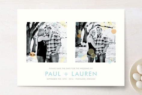 Glimmer Save the Date Cards