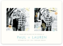 Glimmer Save the Date Cards