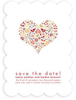 Love Birds Save the Date Cards