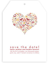 Love Birds Save the Date Cards