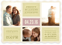 Forever and Ever Amen Save the Date Cards