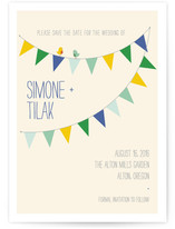 Barn Party Save the Date Cards