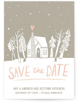 Cabin Love Save the Date Cards