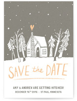 Cabin Love Save the Date Cards