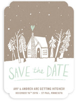 Cabin Love Save the Date Cards