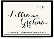 Symphony Save the Date Cards