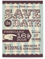 Spun Sugar Save the Date Cards