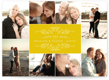 Classic Collage Save the Date Cards
