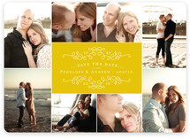 Classic Collage Save the Date Cards