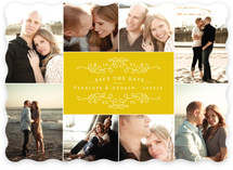 Classic Collage Save the Date Cards