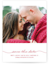 Beautifully Penned Save the Date Cards