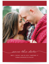 Beautifully Penned Save the Date Cards