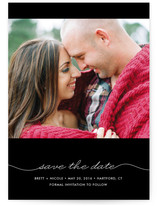 Beautifully Penned Save the Date Cards